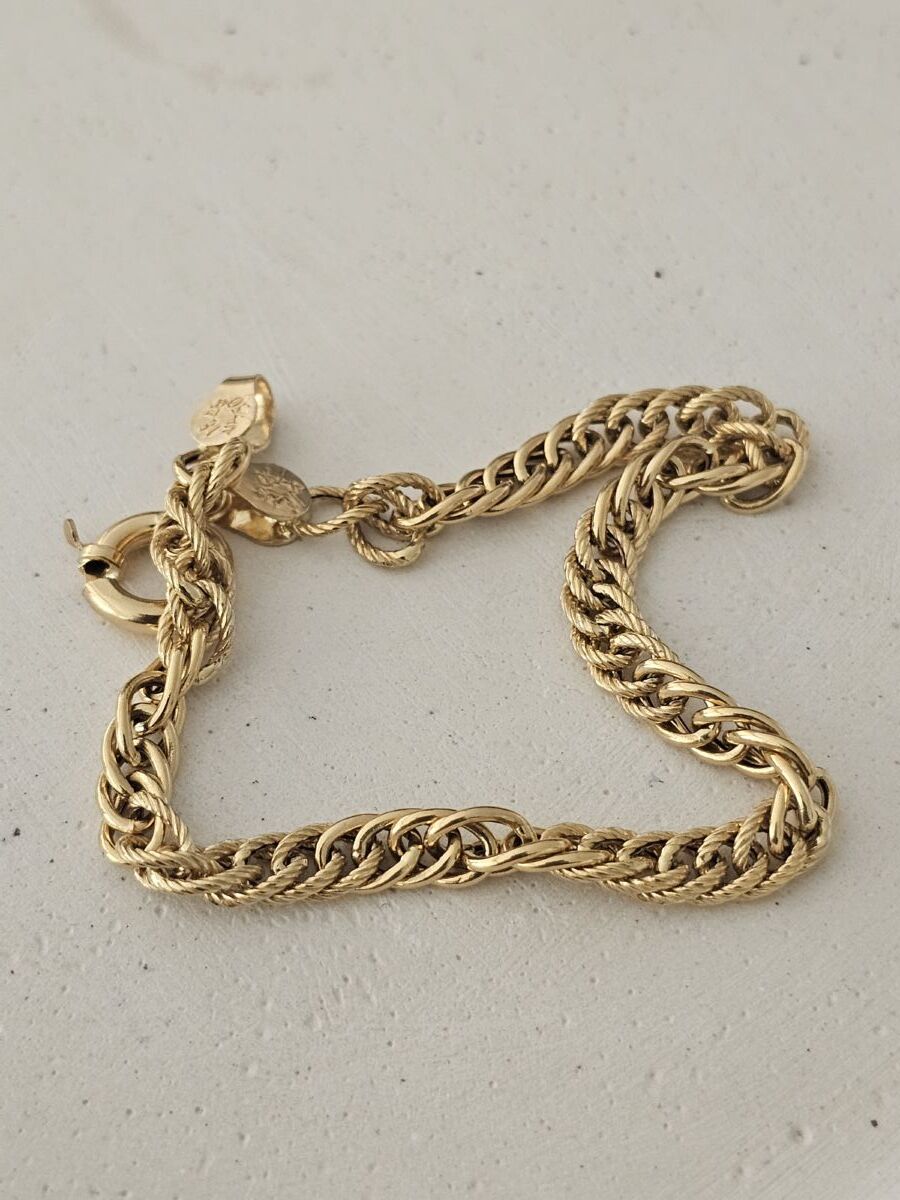 دستبند زنجیری کارتیه گلستانه 5/010گرمی(2146)