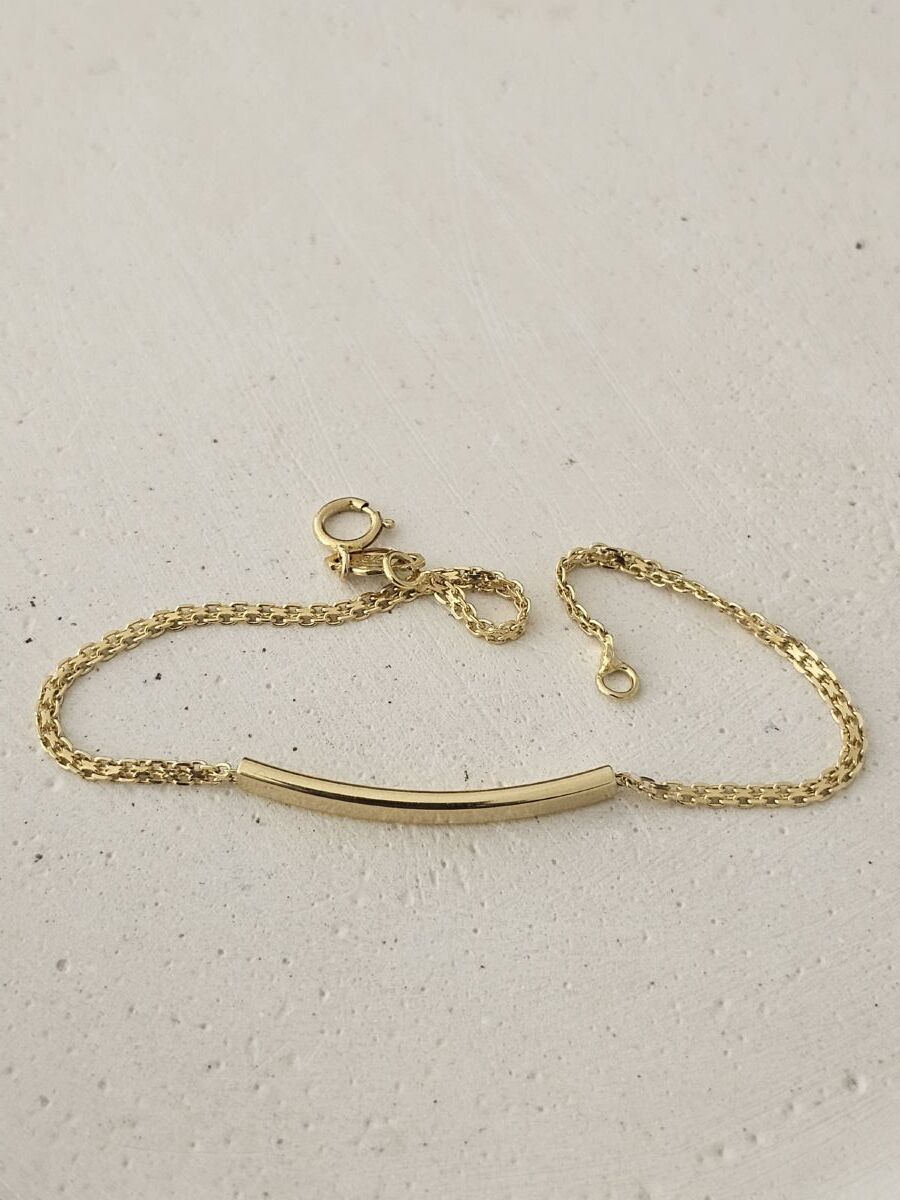 دستبند زنجیری بچگانه 1/800گرمی(2124)