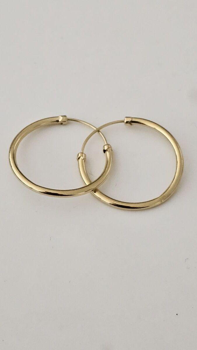 گوشواره حلقه ساده 2/610گرمی(1871)