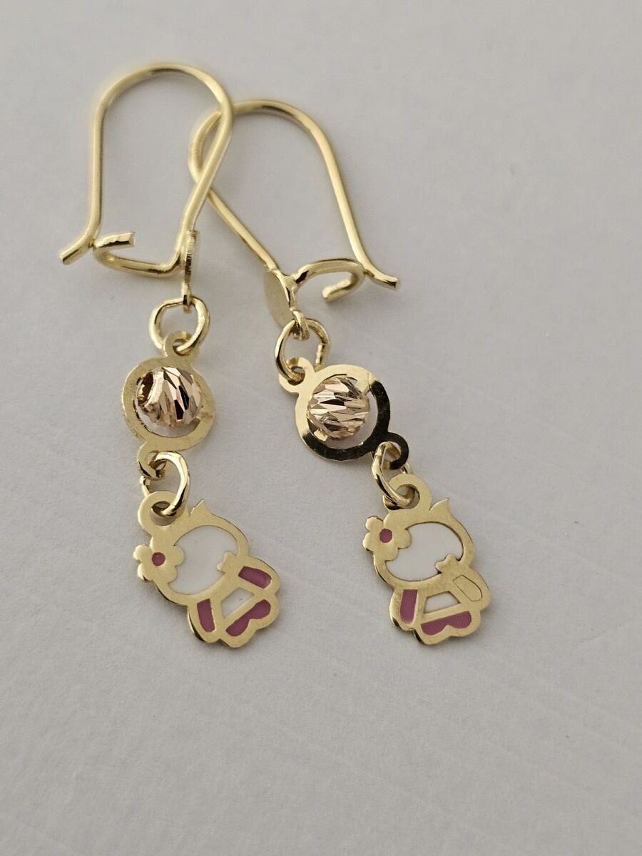 گوشواره بچگانه 1/360گرمی(4695)